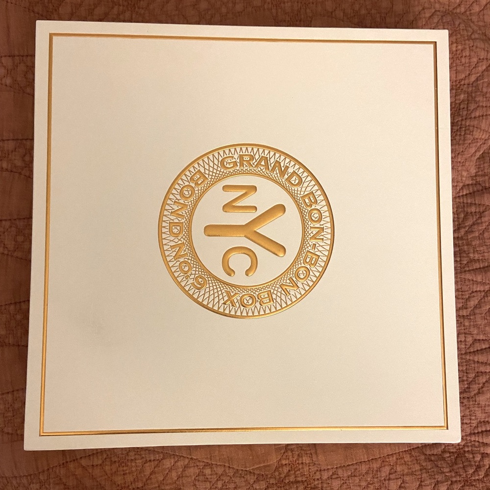 Bond 9 grand bon bon box for sale. The box only. Great as a decor item for home